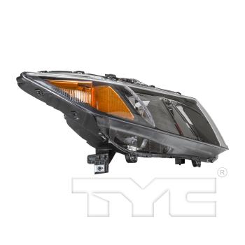 2012 Honda Civic Headlight Assembly Right TYC 209209009 image 3 of 4