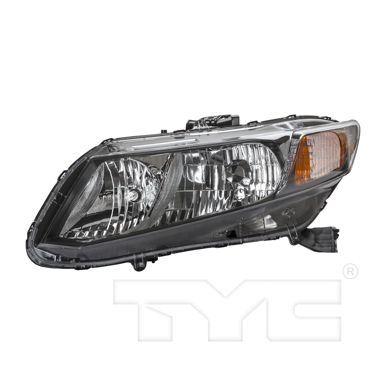 TYC 20921000 Headlight Assembly product image 2 of 6