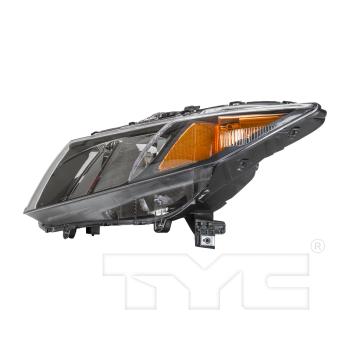 2012 Honda Civic Headlight Assembly Left TYC 209210009 image 3 of 4