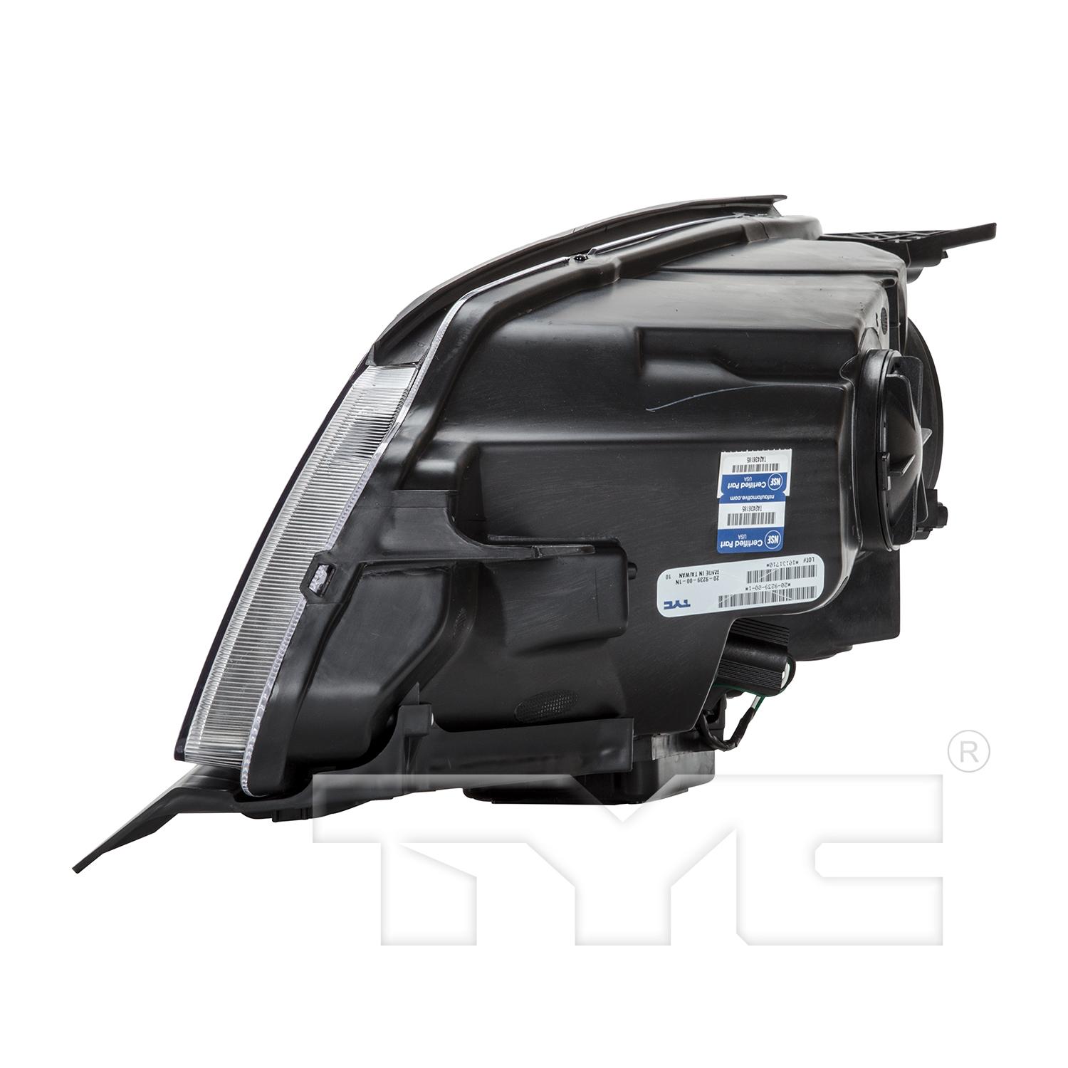 TYC 209239009 - Headlight Assembly TYC 209239009 Headlight Assembly product image 4 of 6