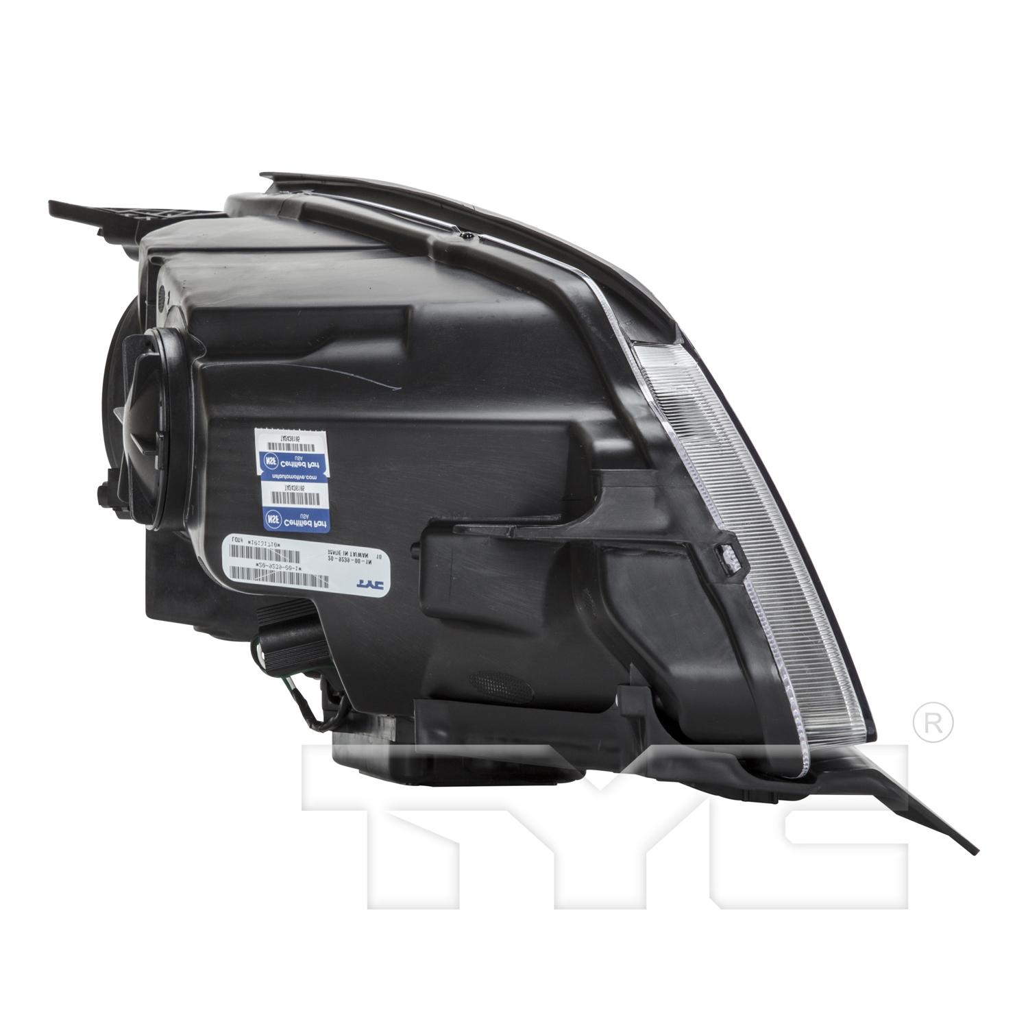 TYC 20924000 Headlight Assembly product image 4 of 6