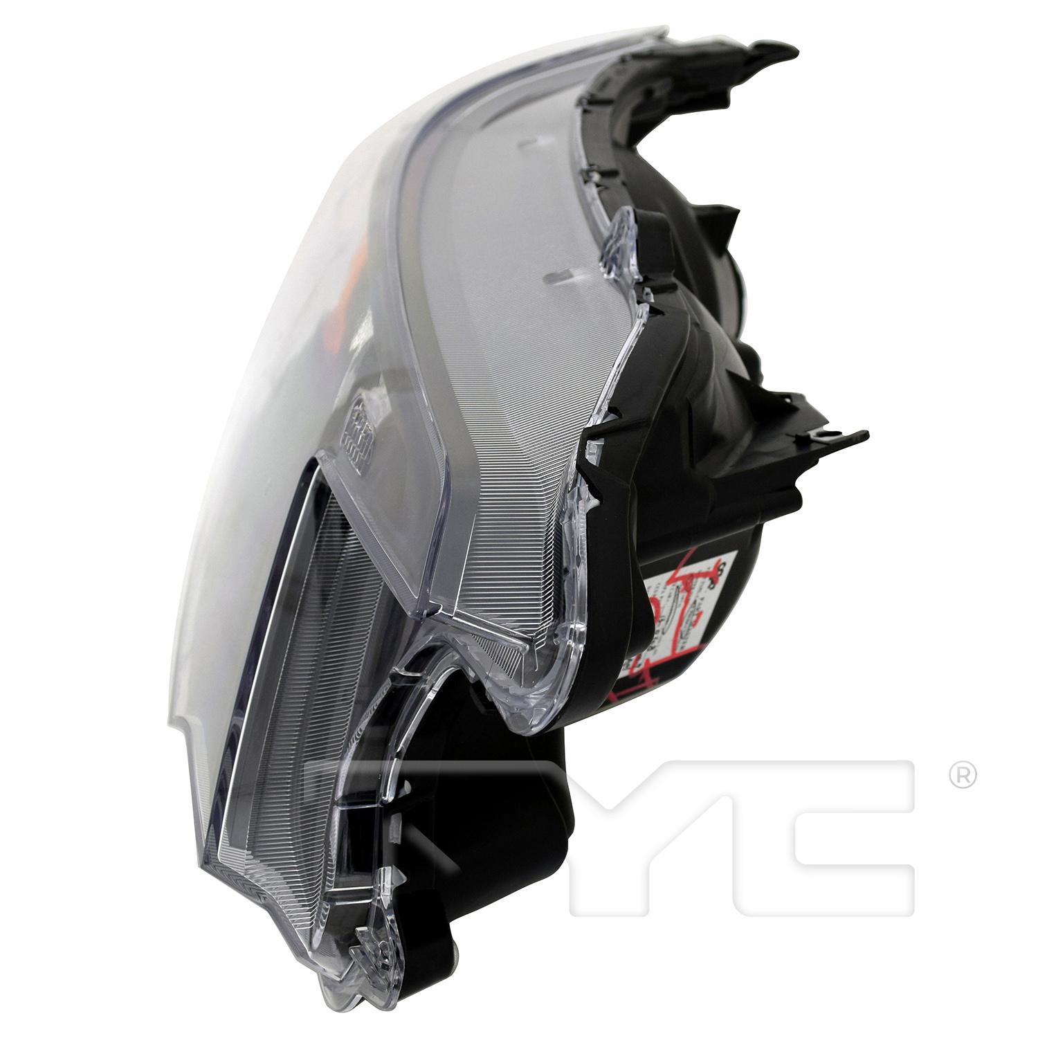 TYC 209243009 Headlight Assembly product image 4 of 6