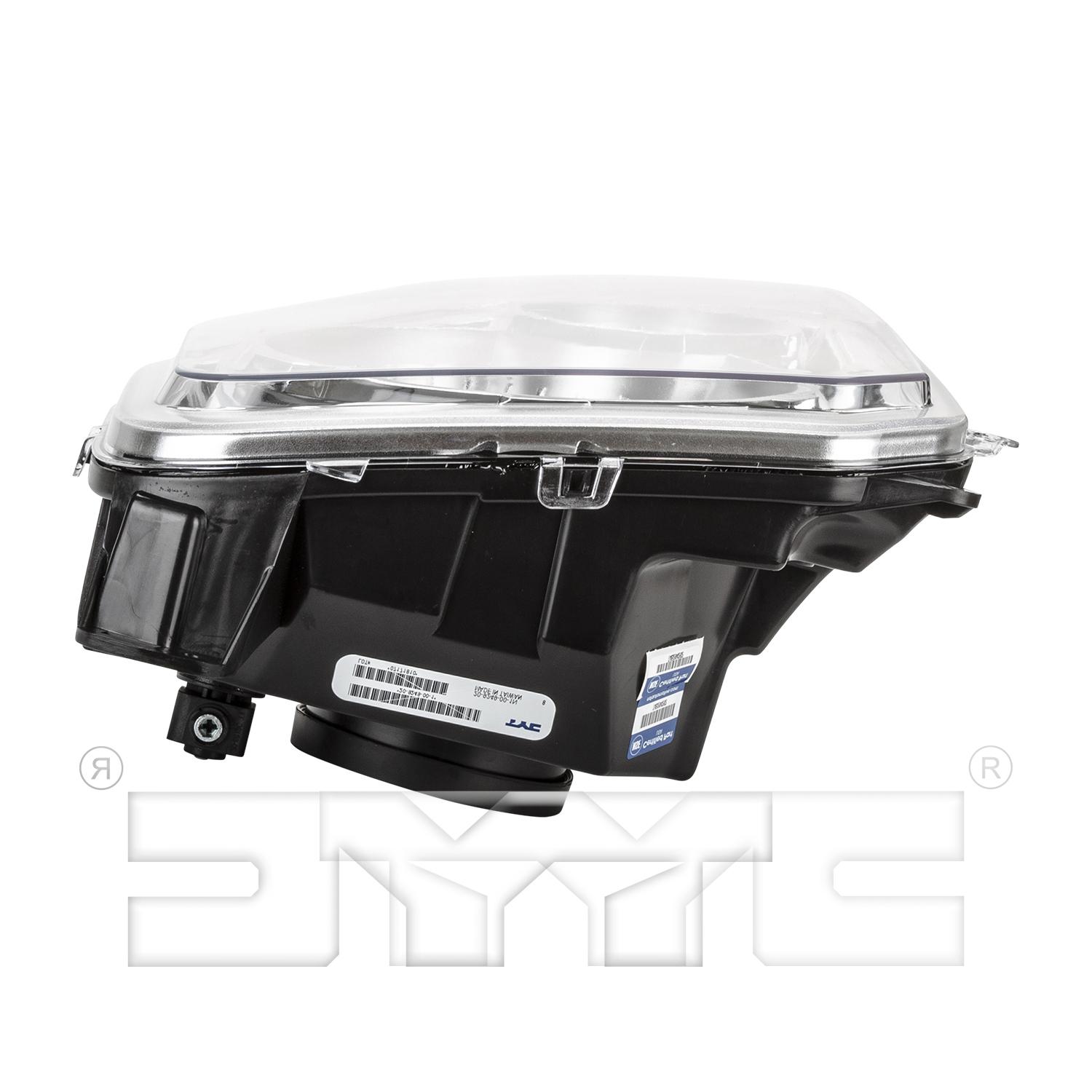 TYC 209250001 - Headlight Assembly TYC 209250001 Headlight Assembly product image 5 of 6