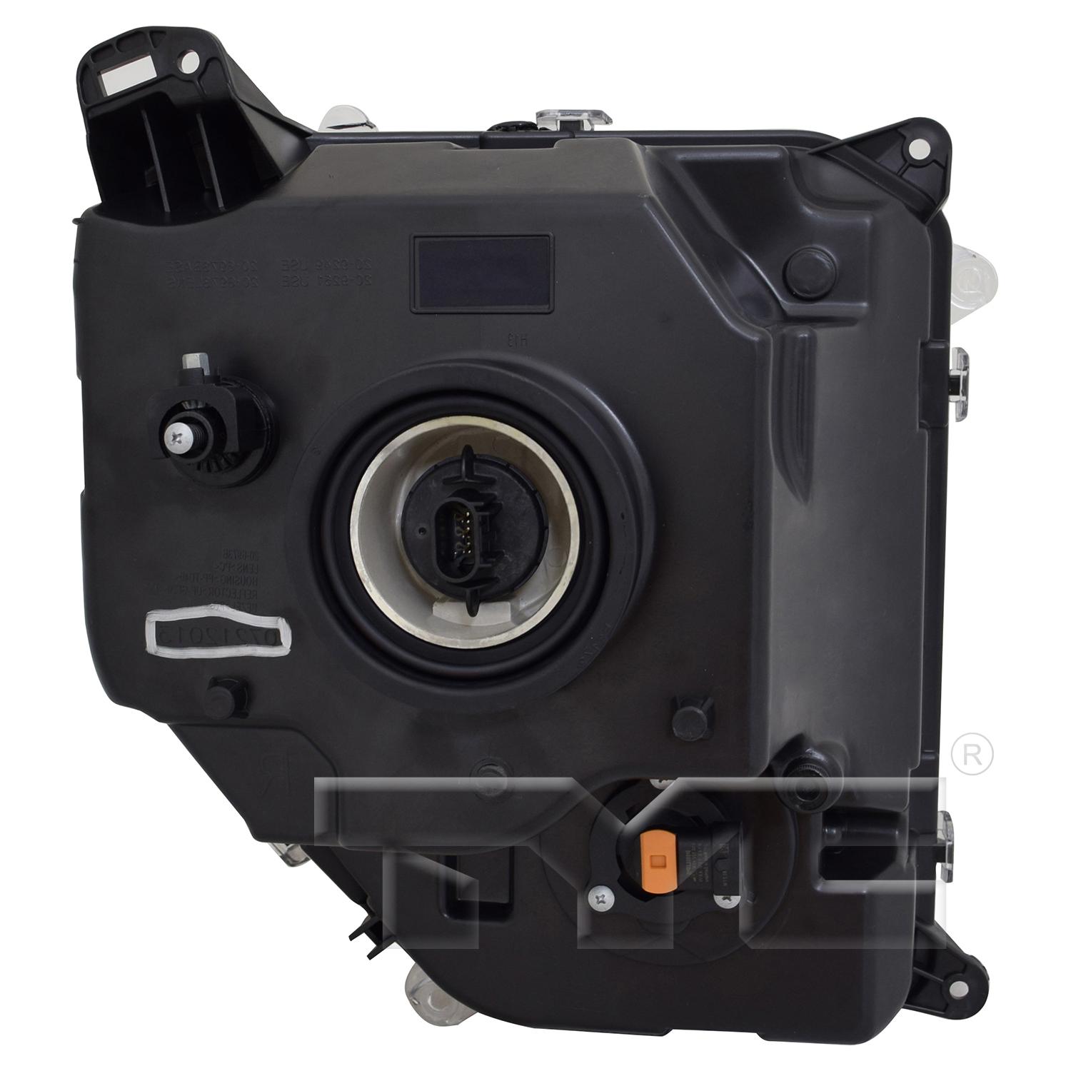TYC 209250009 - Headlight Assembly TYC 209250009 Headlight Assembly product image 2 of 6