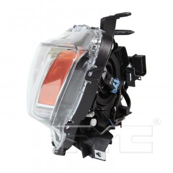 2010 Mitsubishi Lancer Headlight Assembly Left TYC 209258009 image 3 of 4