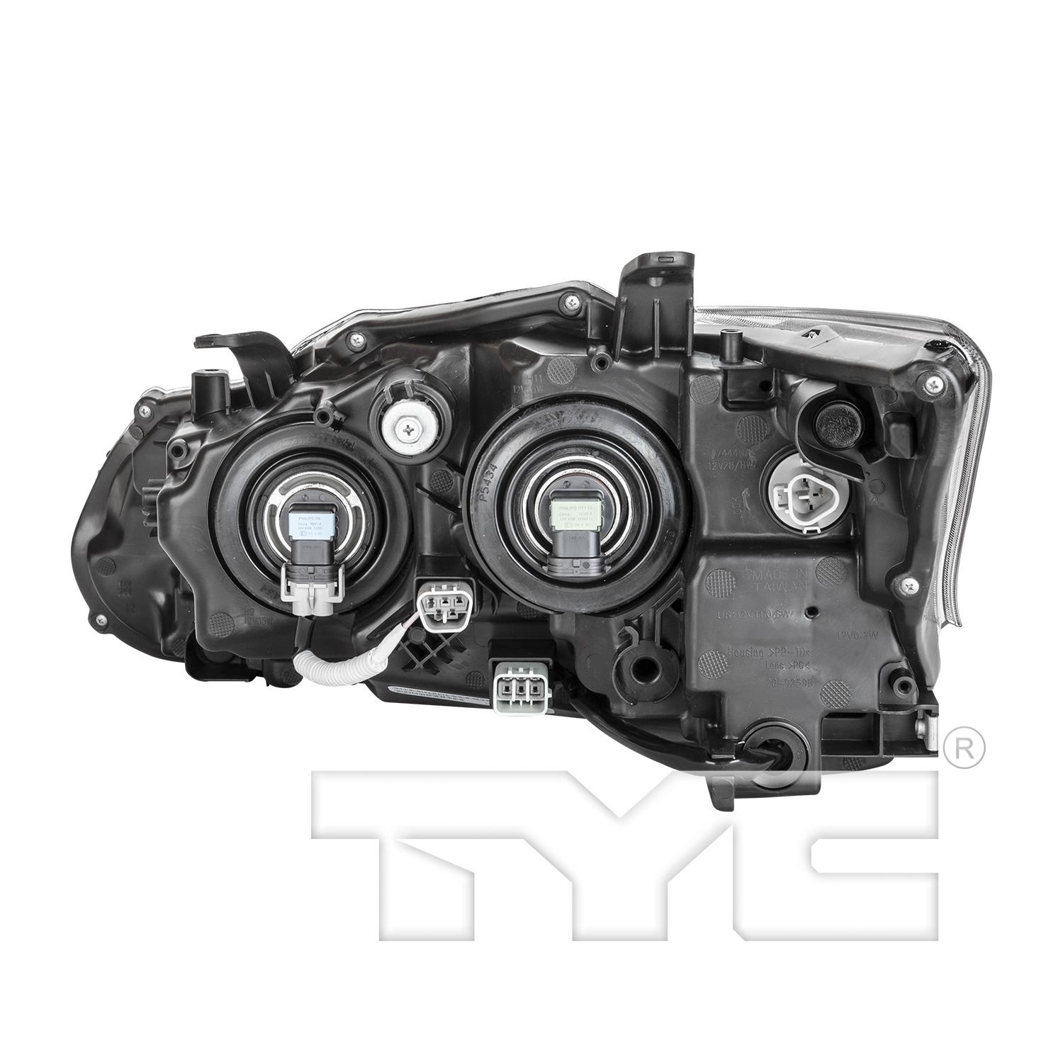 TYC 20925900 Headlight Assembly product image 2 of 6
