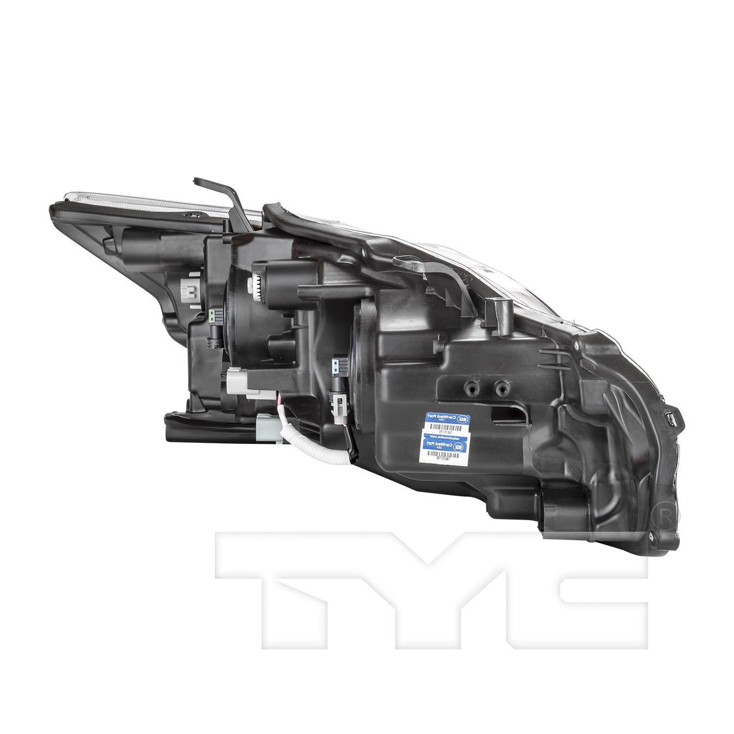TYC 20926000 - Headlight Assembly TYC 20926000 Headlight Assembly product image 4 of 6