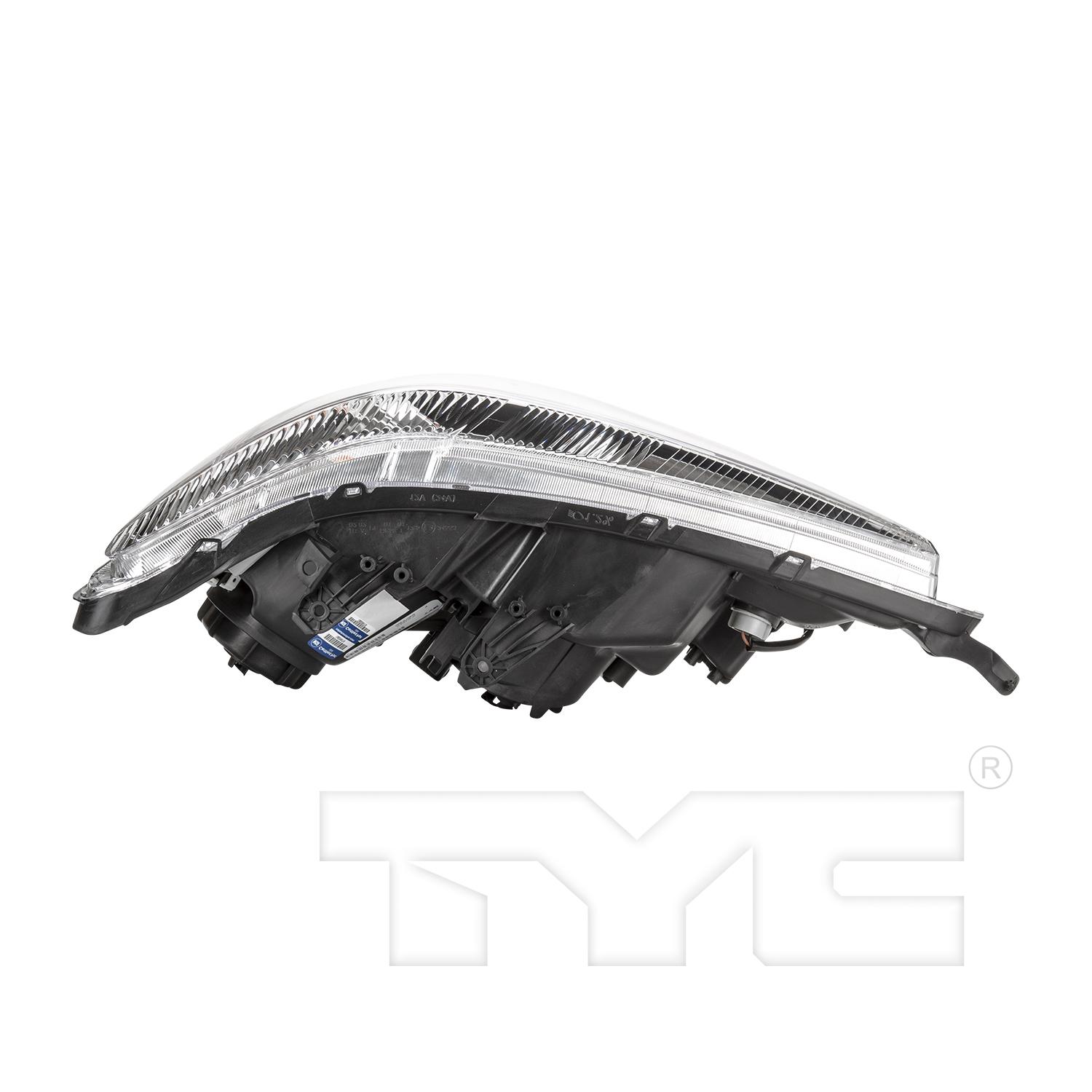 TYC 20926400 - Headlight Assembly TYC 20926400 Headlight Assembly product image 5 of 6