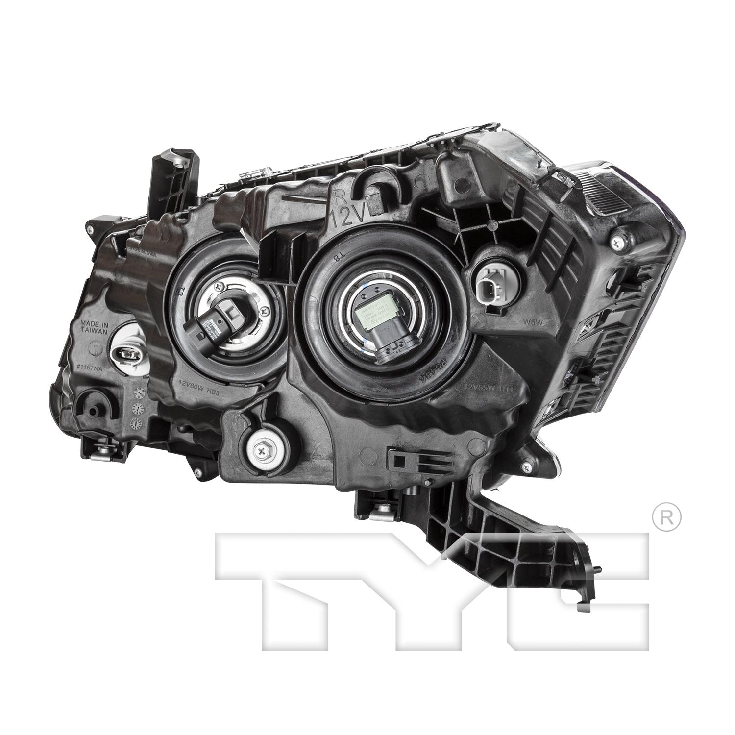 TYC 209269009 Headlight Assembly product image 2 of 6