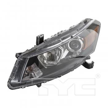 2012 Honda Accord Headlight Assembly Left TYC 209270009 image 1 of 4
