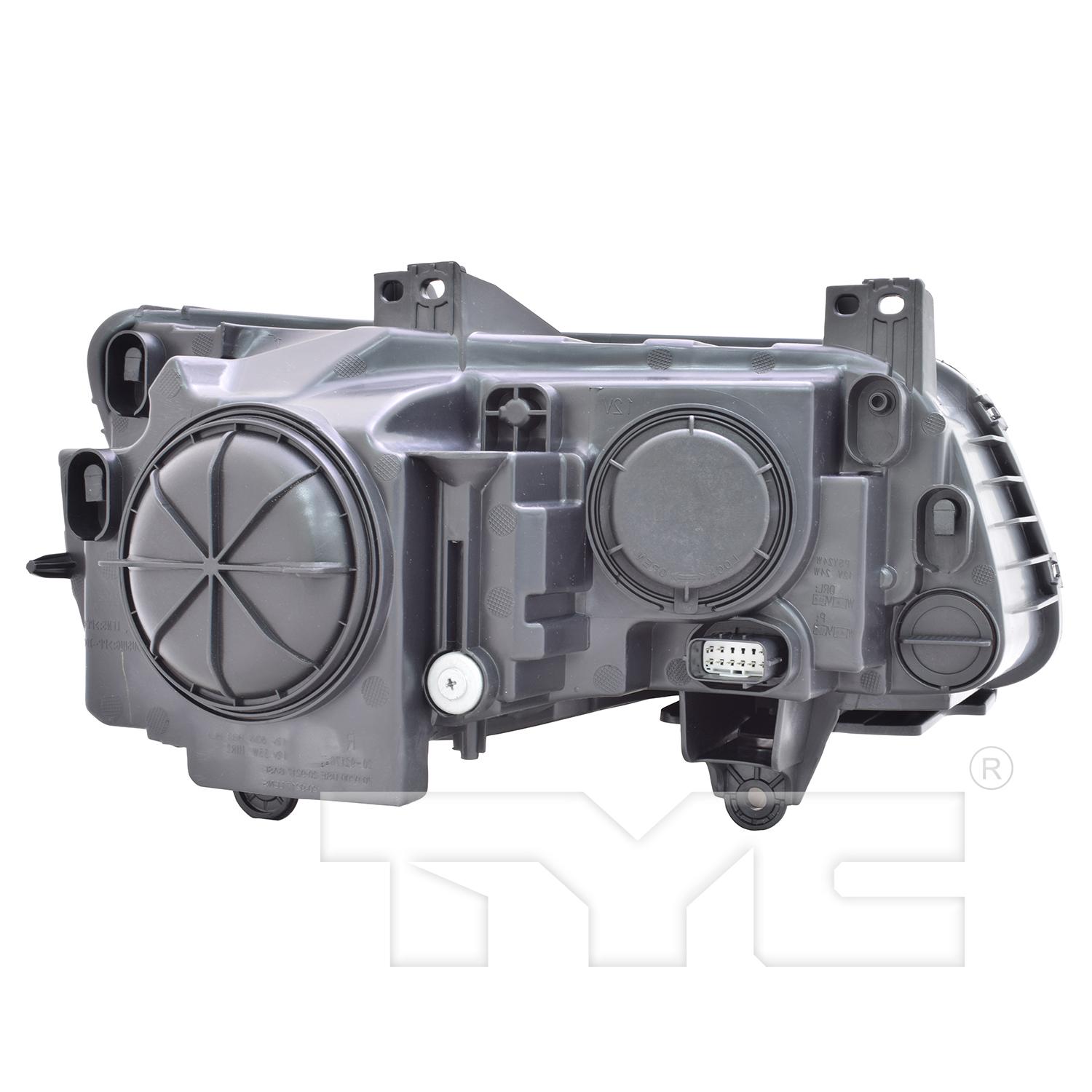TYC 209300909 Headlight Assembly product image 2 of 6