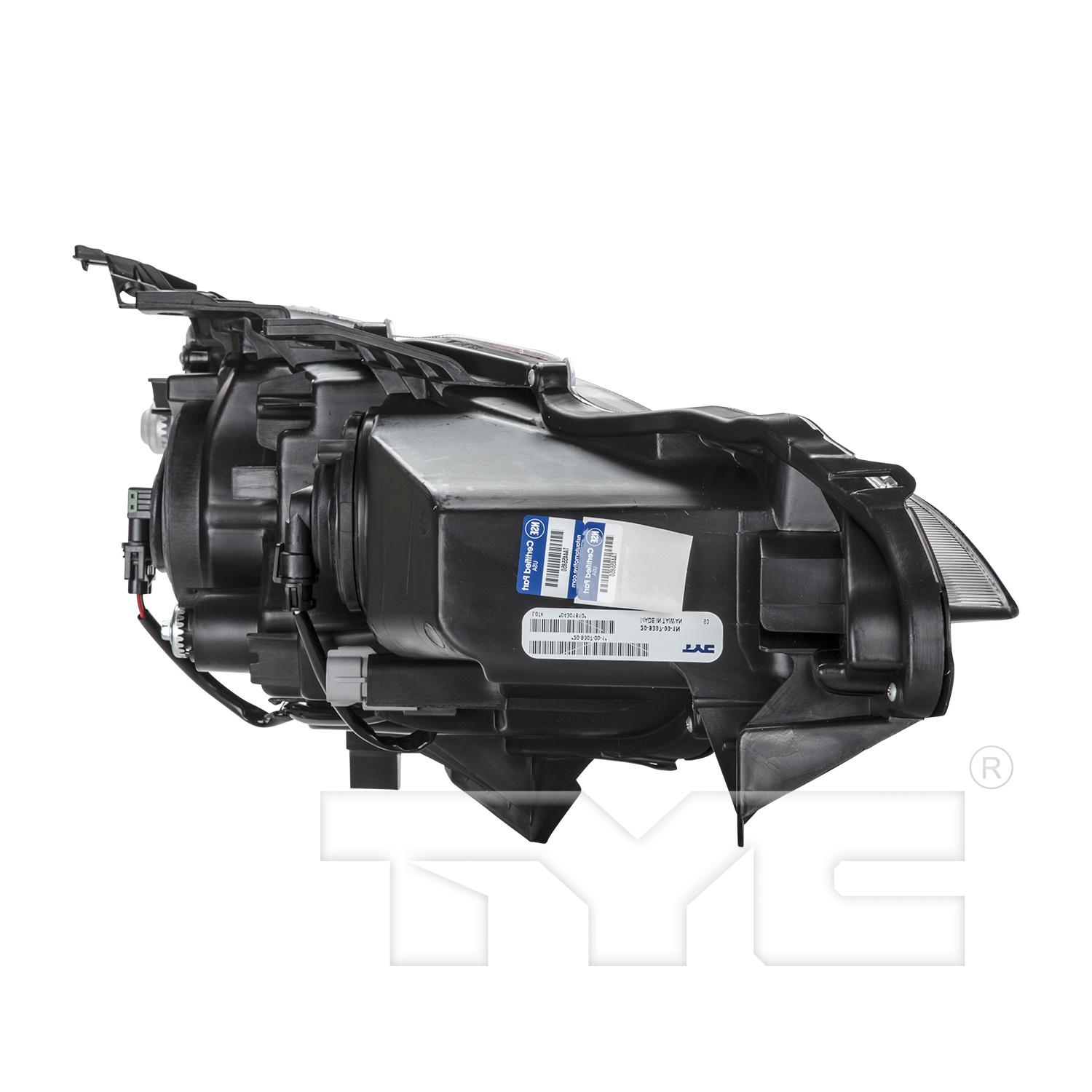TYC 209308009 - Headlight Assembly TYC 209308009 Headlight Assembly product image 2 of 4
