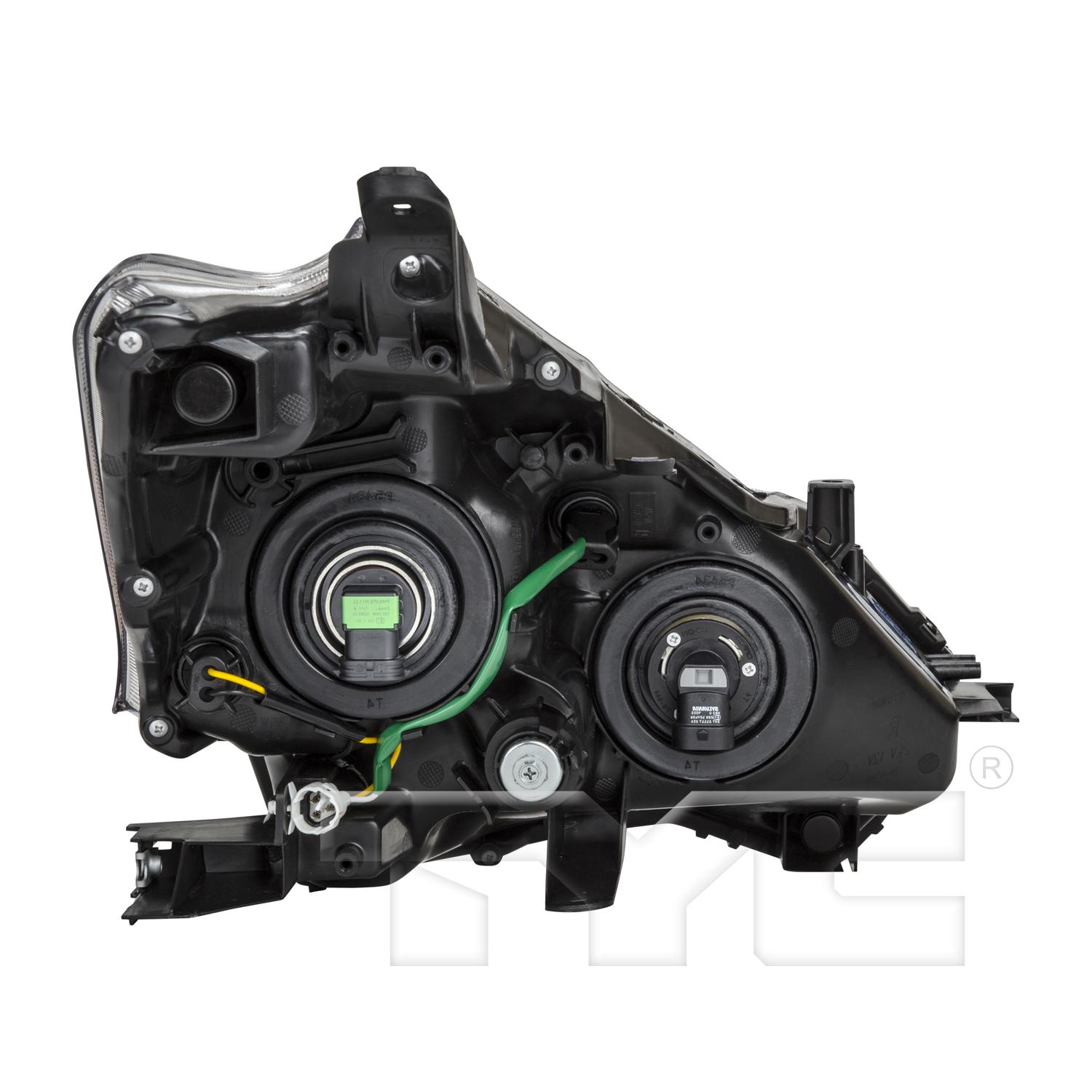 TYC 20931200 - Headlight Assembly TYC 20931200 Headlight Assembly product image 2 of 6