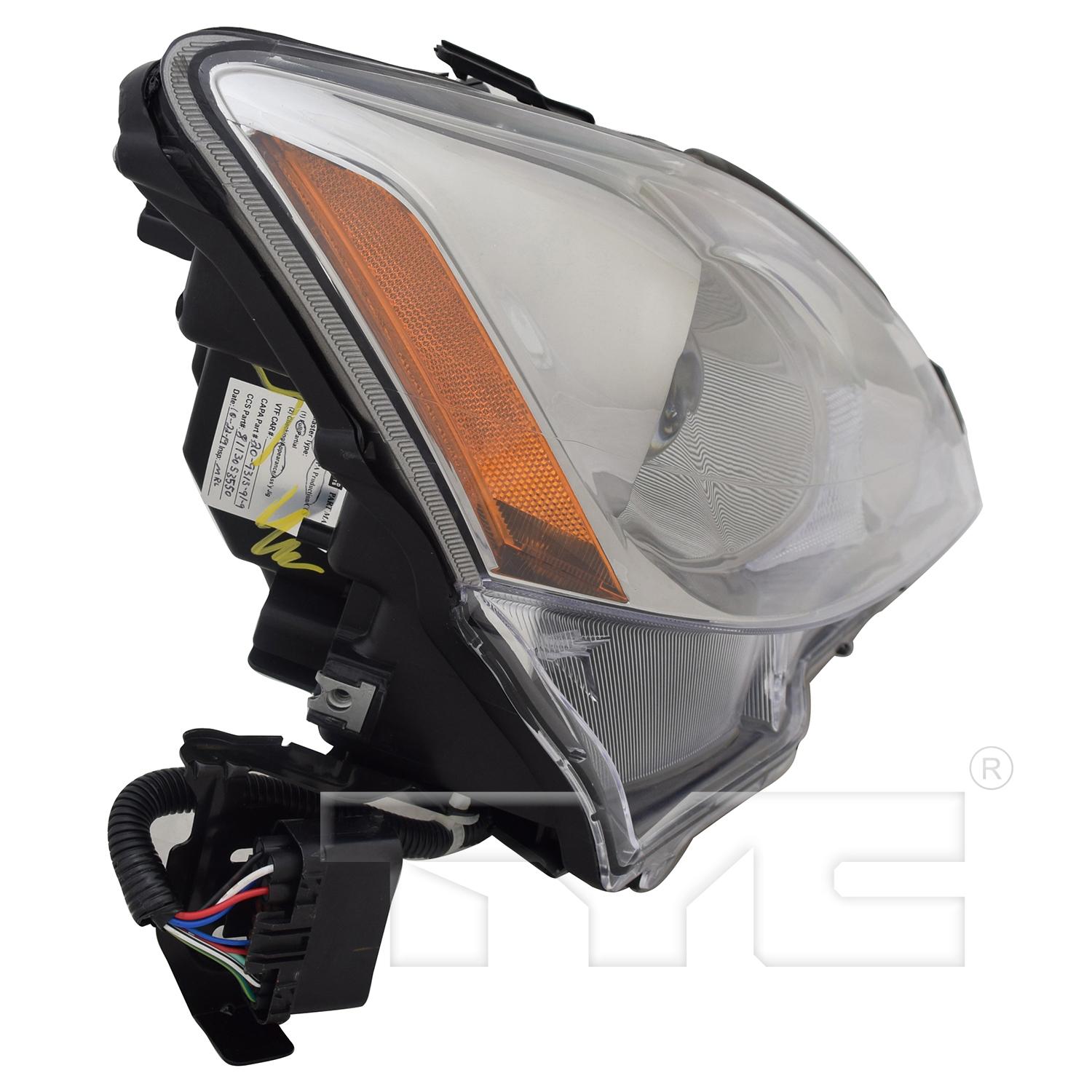 TYC 209313919 - Headlight Assembly TYC 209313919 Headlight Assembly product image 3 of 6