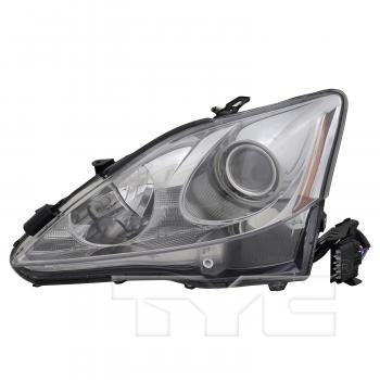 2013 Lexus IS250 Headlight Assembly Left TYC 209314919 image 1 of 4