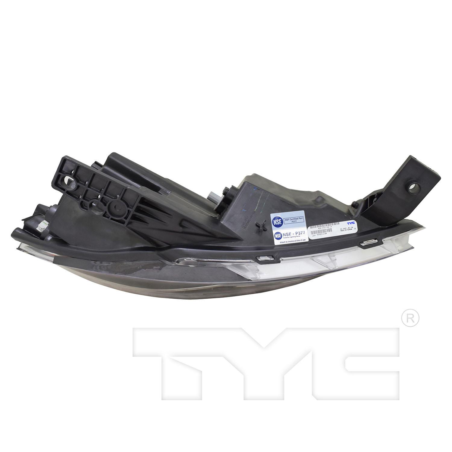 TYC 209337709 Headlight Assembly product image 5 of 6