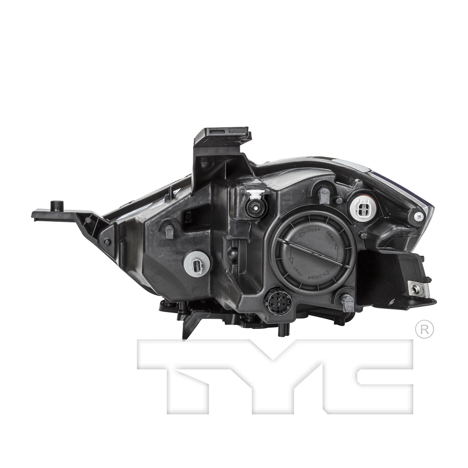 TYC 209337909 Headlight Assembly product image 2 of 6