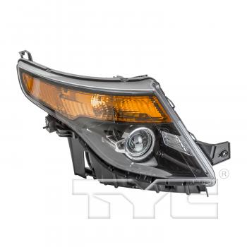 2014 Ford Explorer Headlight Assembly Right TYC 20933990 image 1 of 2