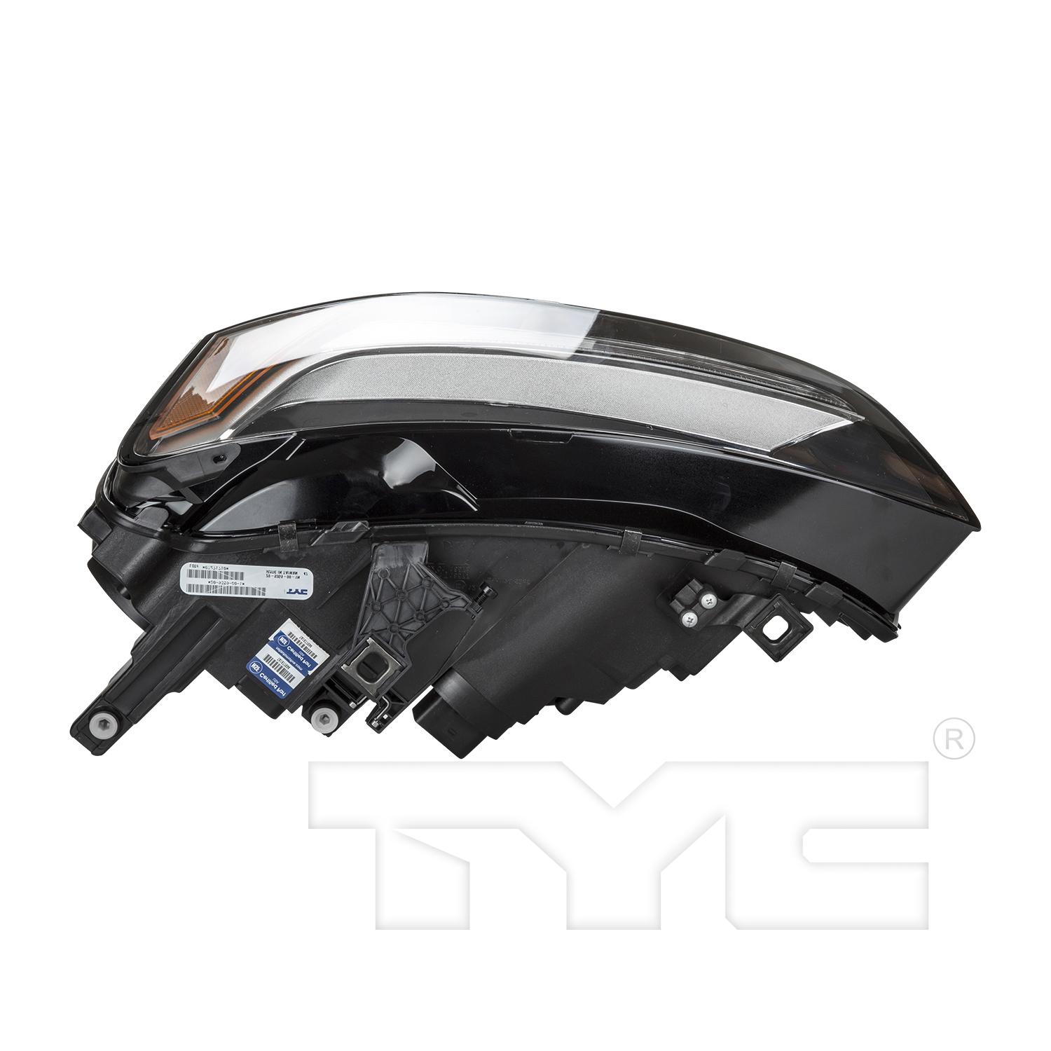 TYC 209360001 Headlight Assembly product image 5 of 6