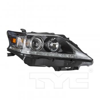 2014 Lexus RX450h Headlight Assembly Right TYC 20936990 image 1 of 4