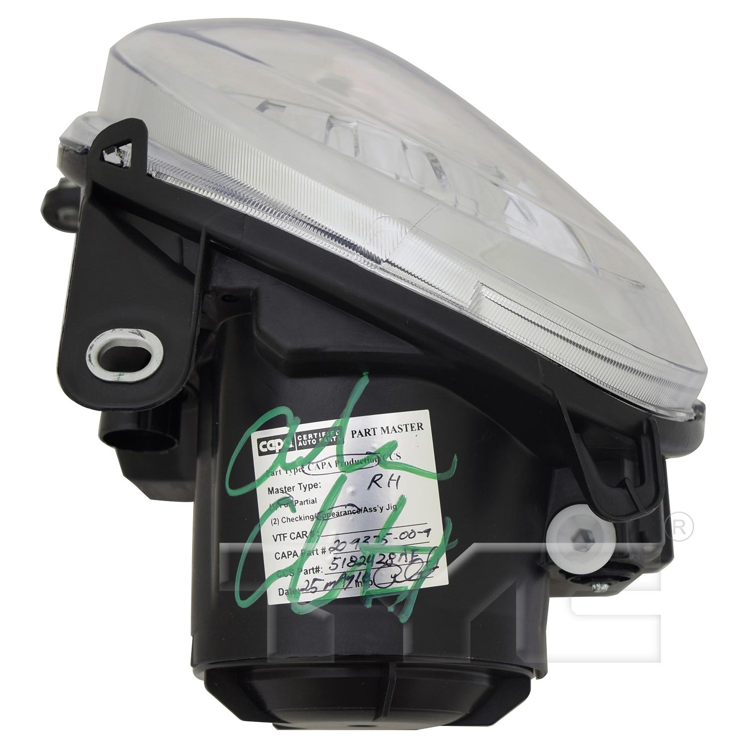 TYC 20937500 - Headlight Assembly TYC 20937500 Headlight Assembly product image 5 of 6