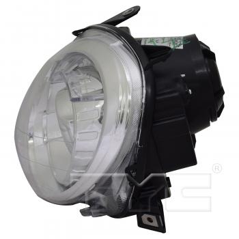 2019 Fiat 500 Headlight Assembly Left TYC 20937600 image 3 of 4