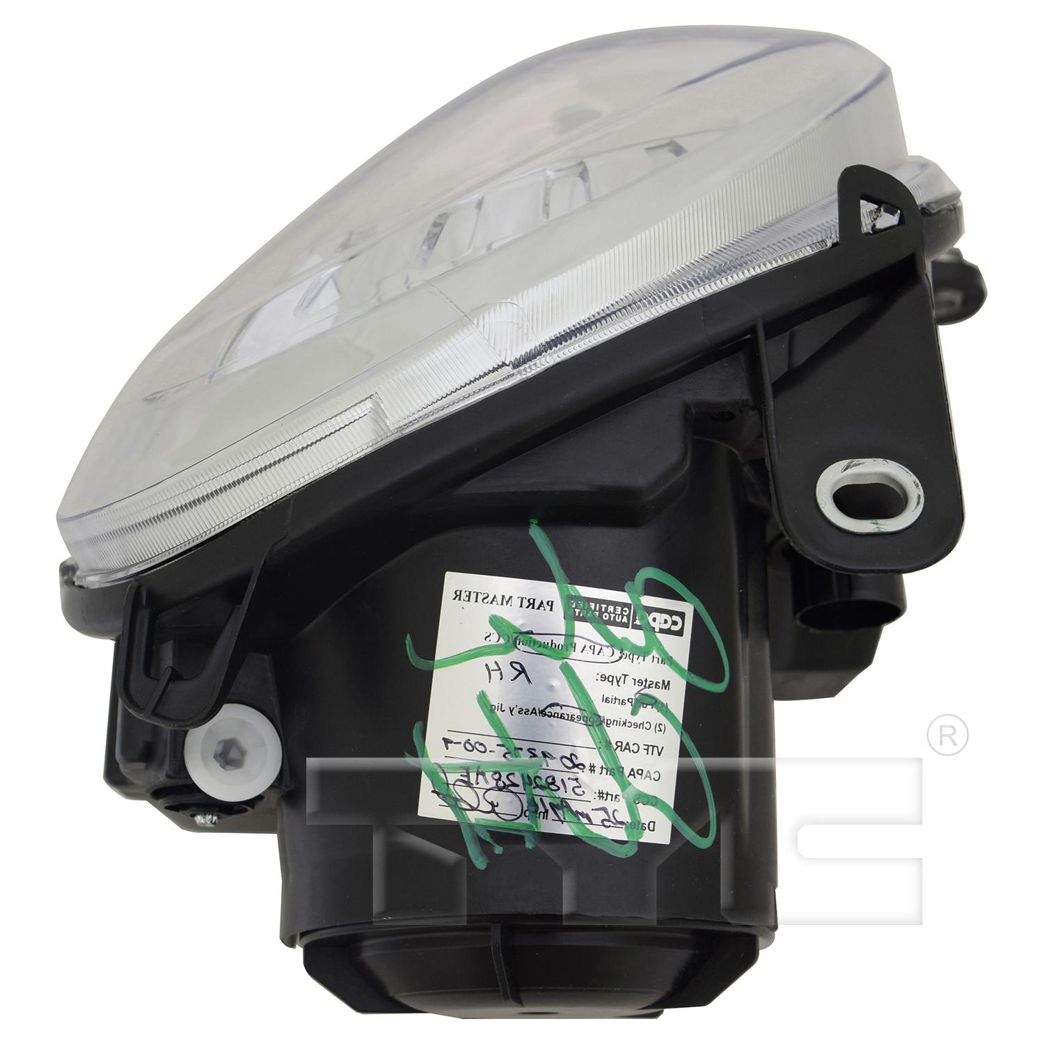 TYC 20937600 - Headlight Assembly TYC 20937600 Headlight Assembly product image 5 of 6