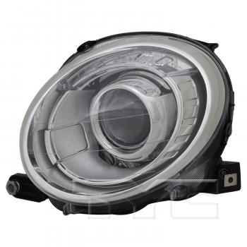 2019 Fiat 500 Headlight Assembly Left TYC 209376009 image 1 of 4