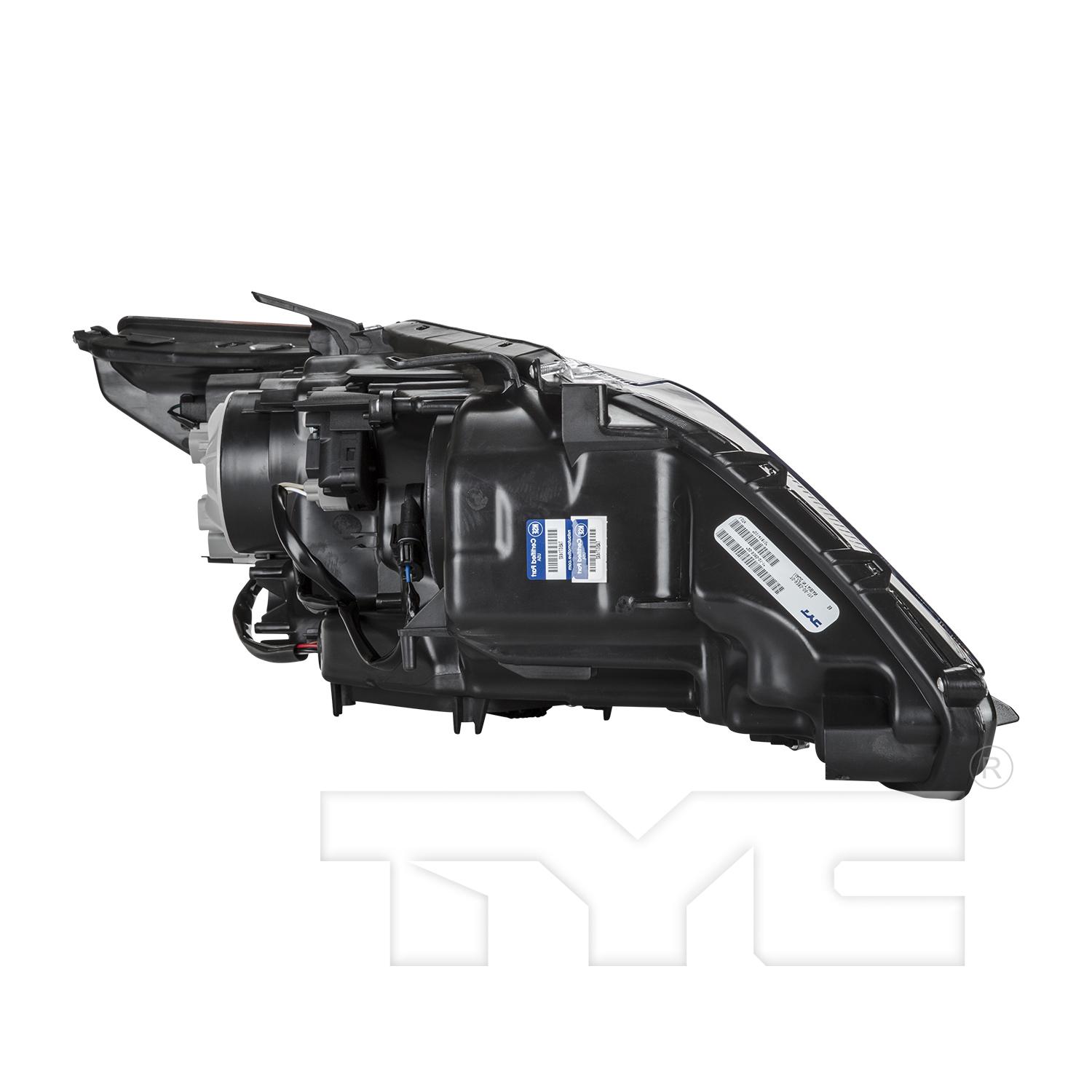 TYC 20938601 - Headlight Assembly TYC 20938601 Headlight Assembly product image 4 of 6