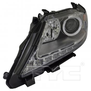 2013 Lexus ES350 Headlight Assembly Left TYC 209386019 image 4 of 4