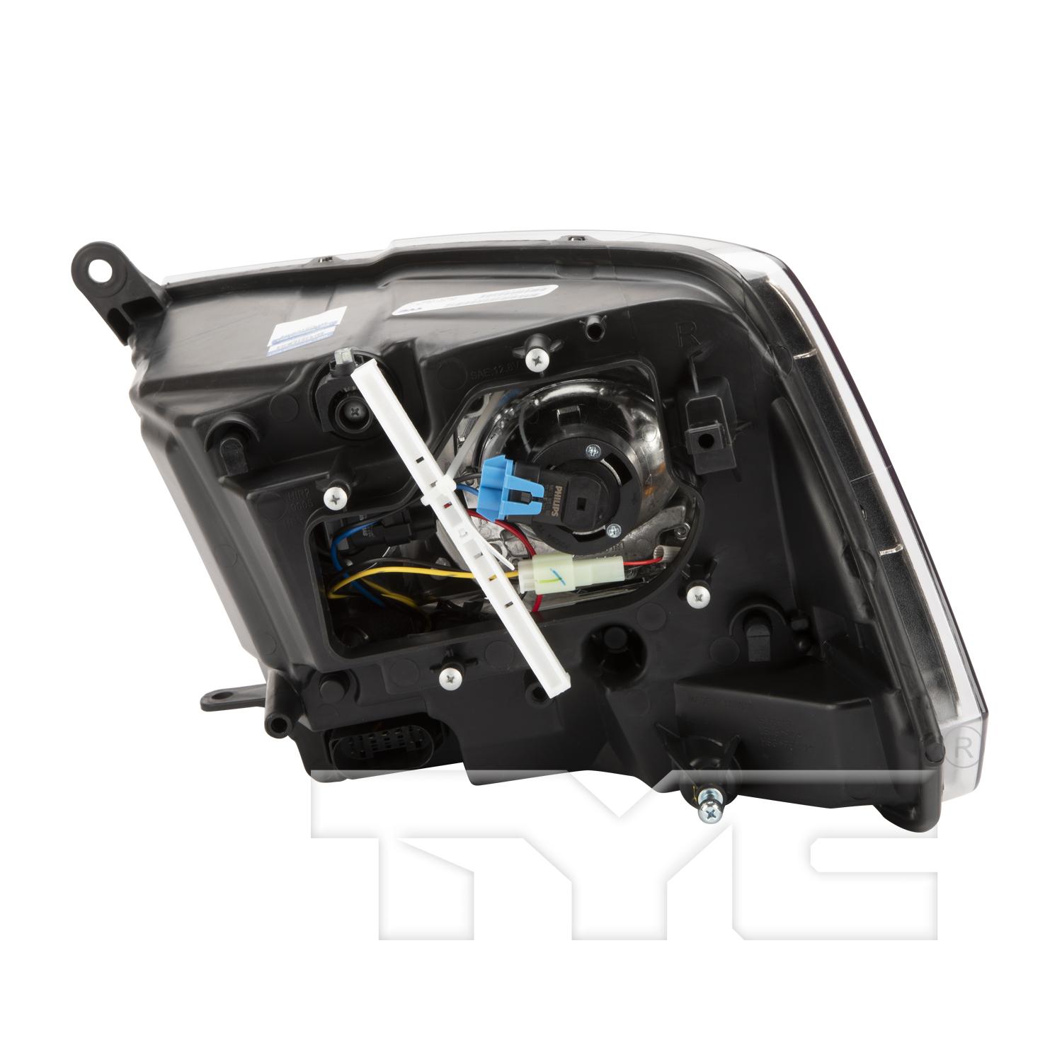 TYC 20939100 Headlight Assembly product image 2 of 6