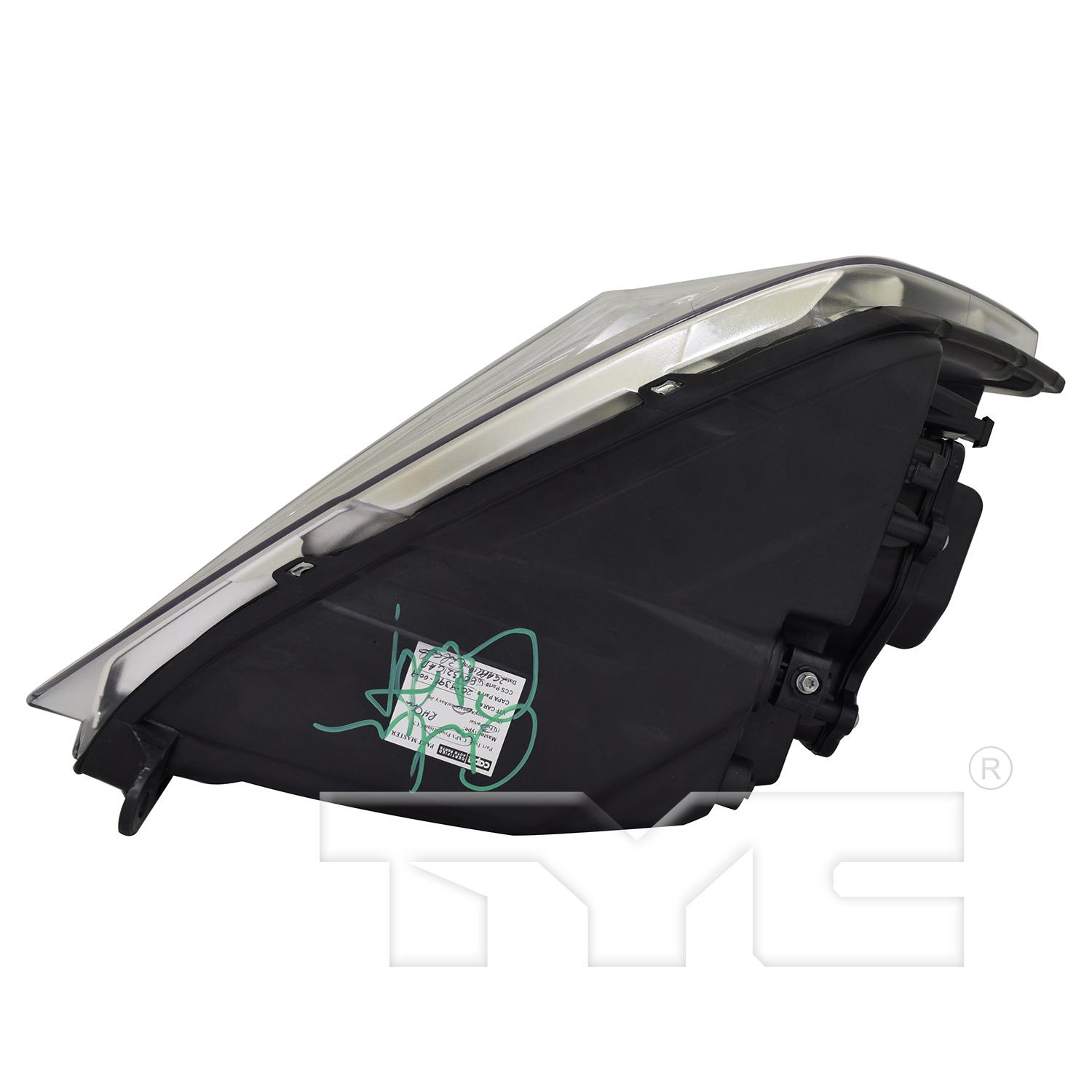 TYC 209391009 Headlight Assembly product image 5 of 6