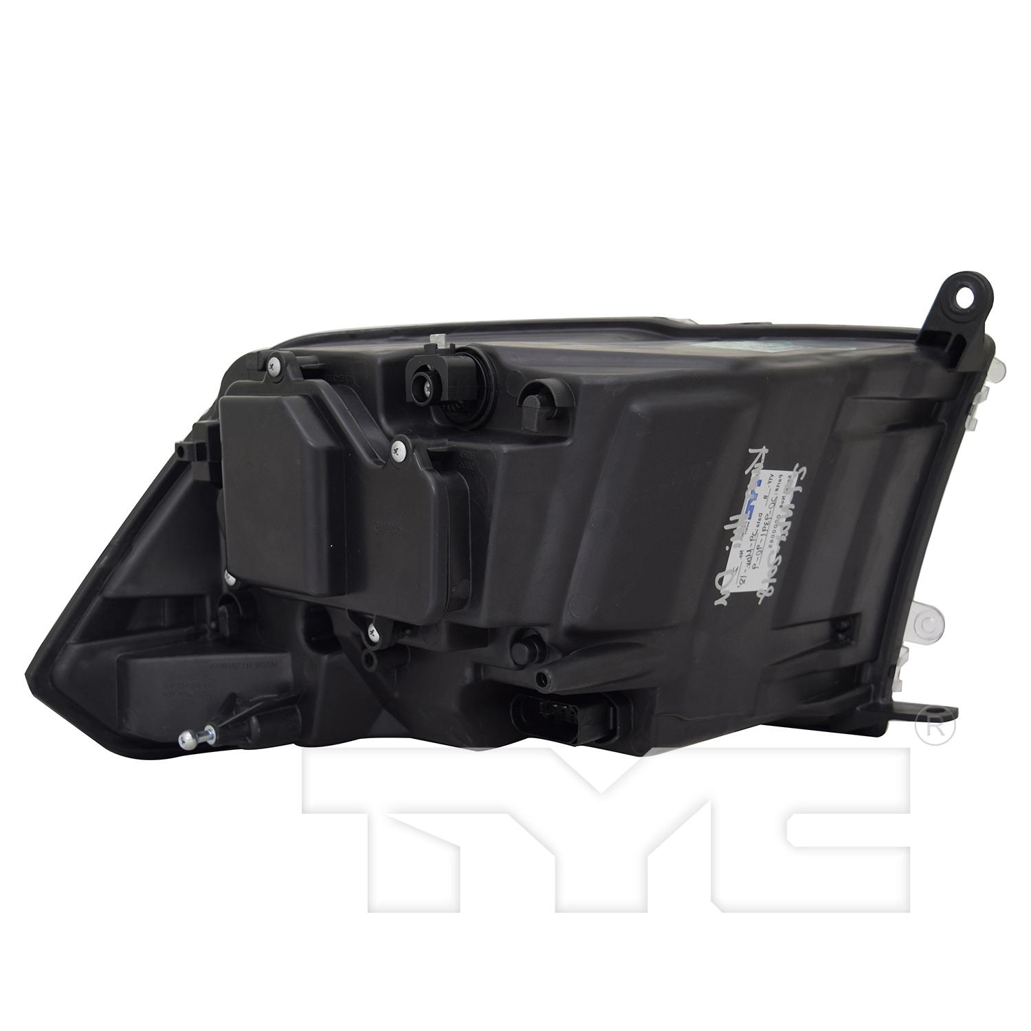TYC 209392909 - Headlight Assembly TYC 209392909 Headlight Assembly product image 2 of 6