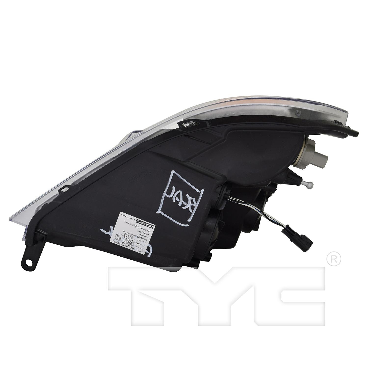 TYC 209396009 - Headlight Assembly TYC 209396009 Headlight Assembly product image 6 of 6