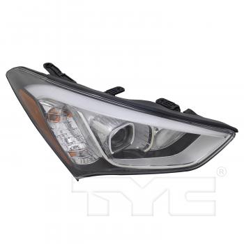 2016 Hyundai Santa Fe Sport Headlight Assembly Right TYC 209437009 image 1 of 4