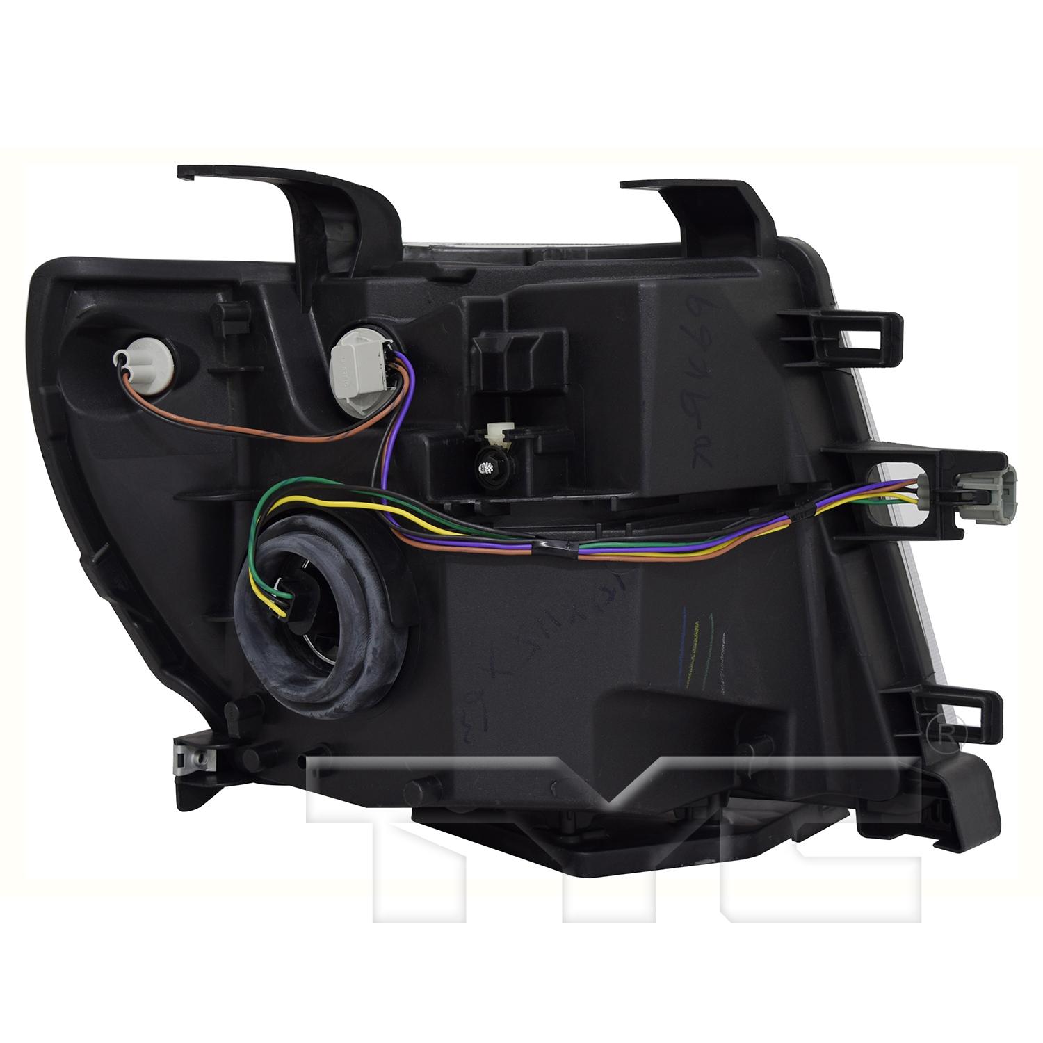 TYC 209470009 Headlight Assembly product image 2 of 6