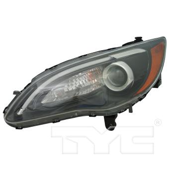 2014 Chrysler 200 Headlight Assembly Left TYC 20947600 image 3 of 4