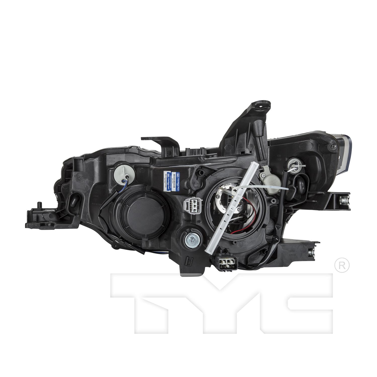TYC 20948700 Headlight Assembly product image 2 of 2