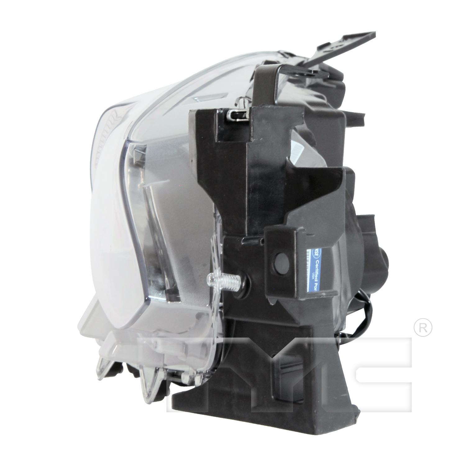 TYC 209523009 Headlight Assembly product image 4 of 6