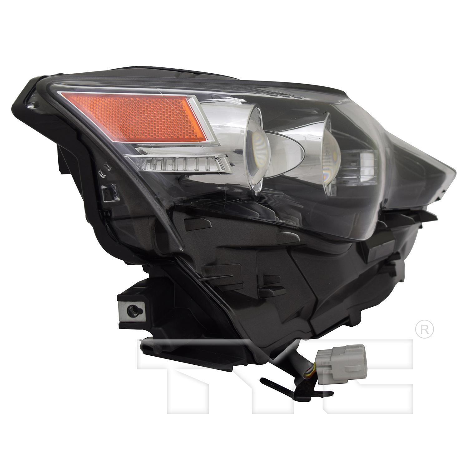 TYC 209525009 - Headlight Assembly TYC 209525009 Headlight Assembly product image 3 of 6