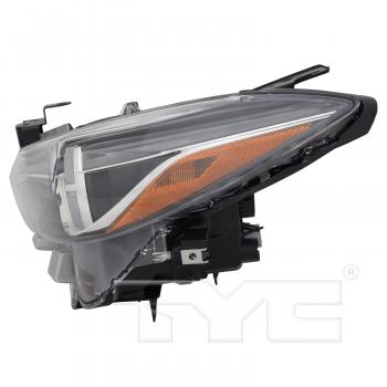 2015 Mazda 3 Headlight Assembly Left TYC 209538019 image 3 of 4