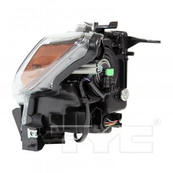 2014 Nissan Rogue Headlight Assembly Left TYC 209542009 image 3 of 4