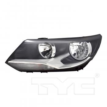 2013 Volkswagen Tiguan Headlight Assembly Left TYC 209582009 image 1 of 4