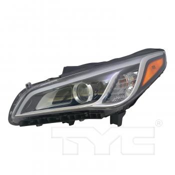 2015 Hyundai Sonata Headlight Assembly Left TYC 209600009 image 1 of 4