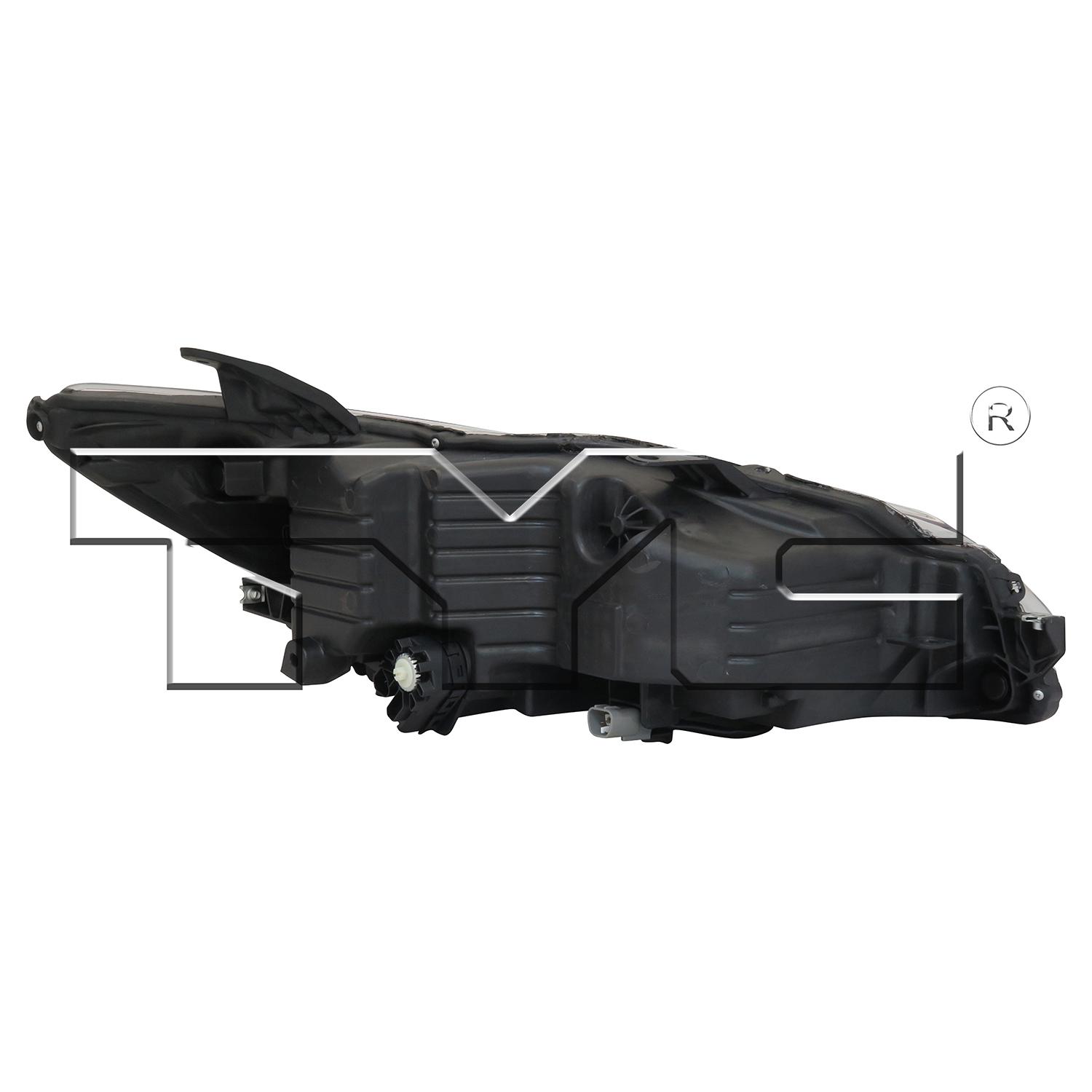 TYC 209612009 Headlight Assembly product image 2 of 6
