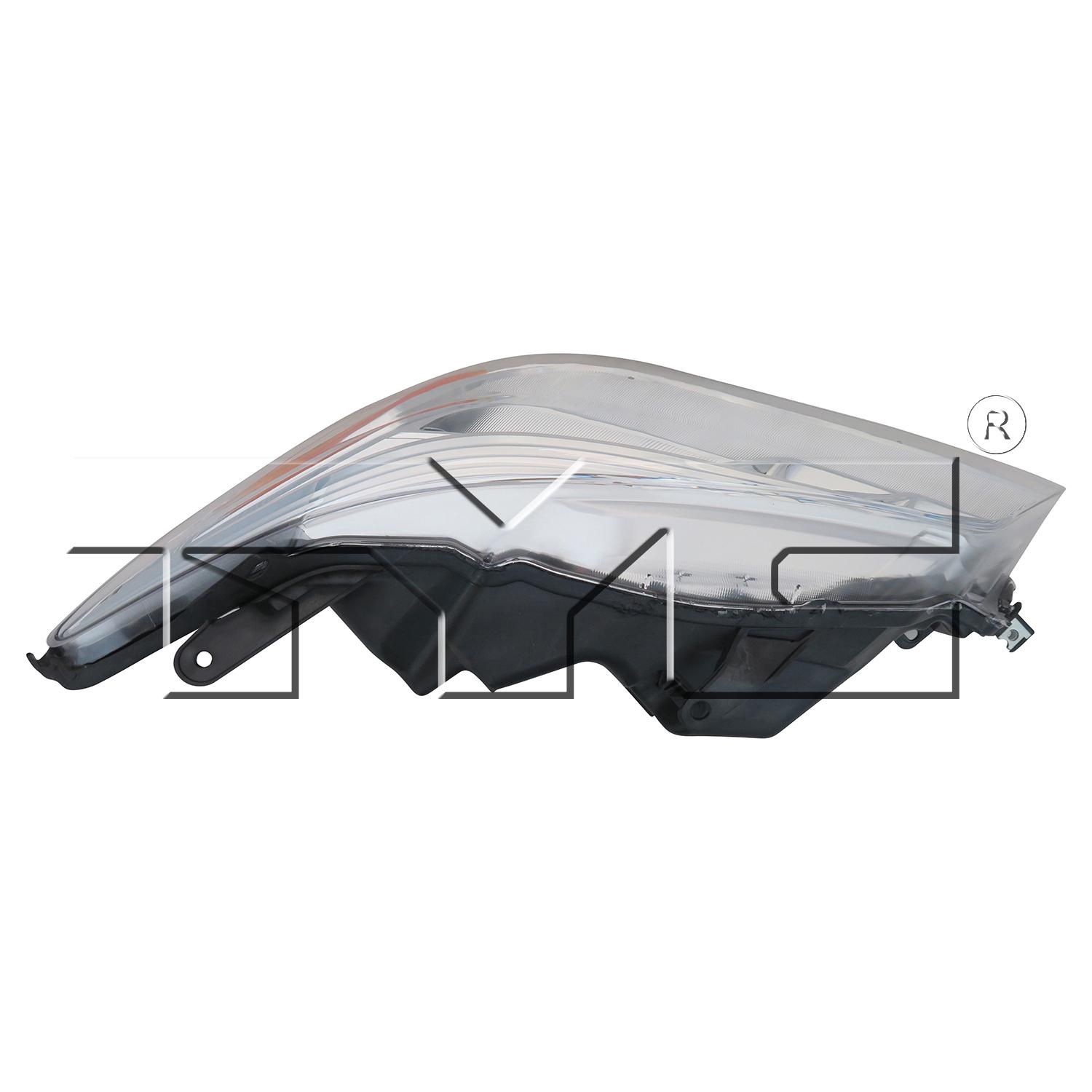 TYC 209612009 Headlight Assembly product image 5 of 6