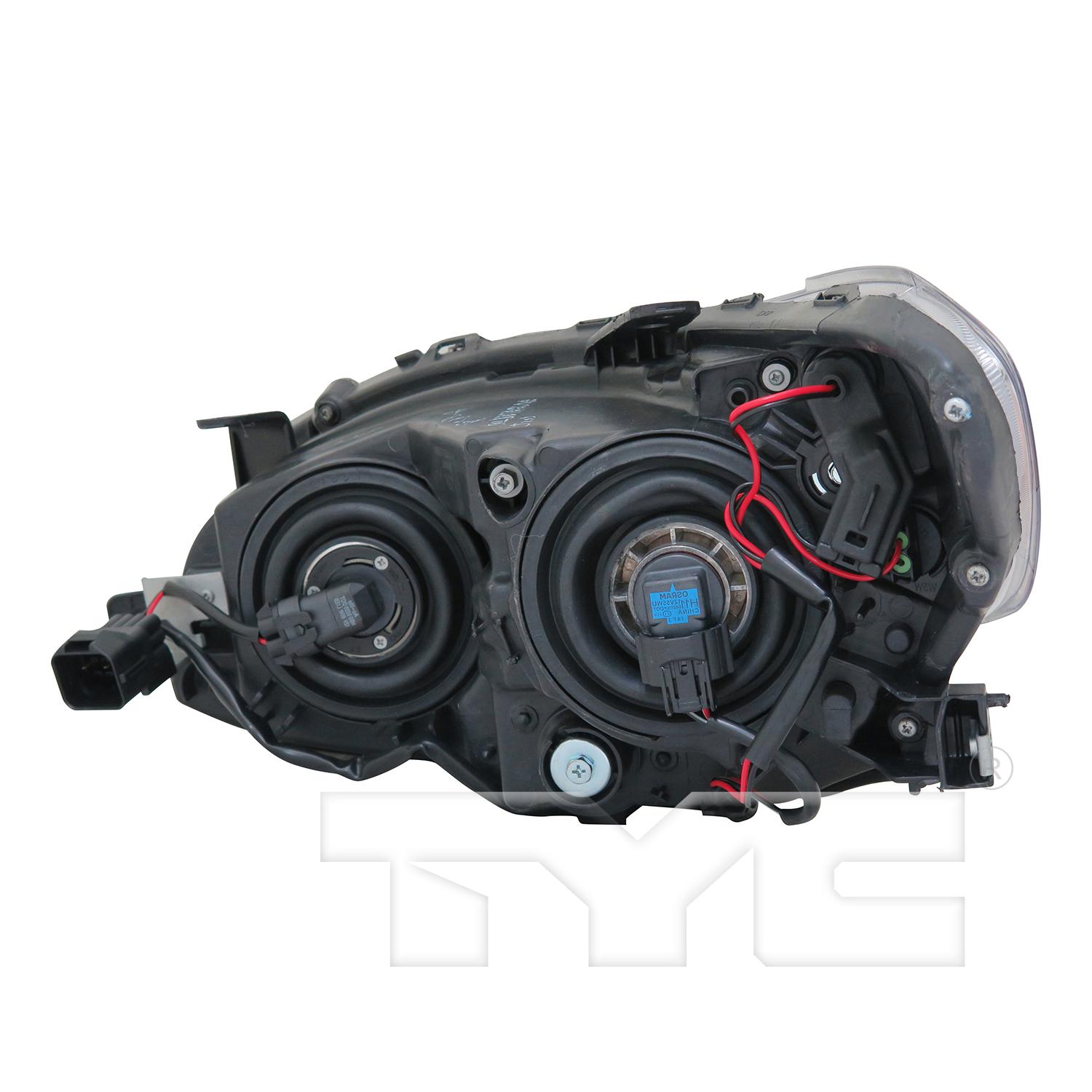 TYC 209613009 Headlight Assembly product image 2 of 6
