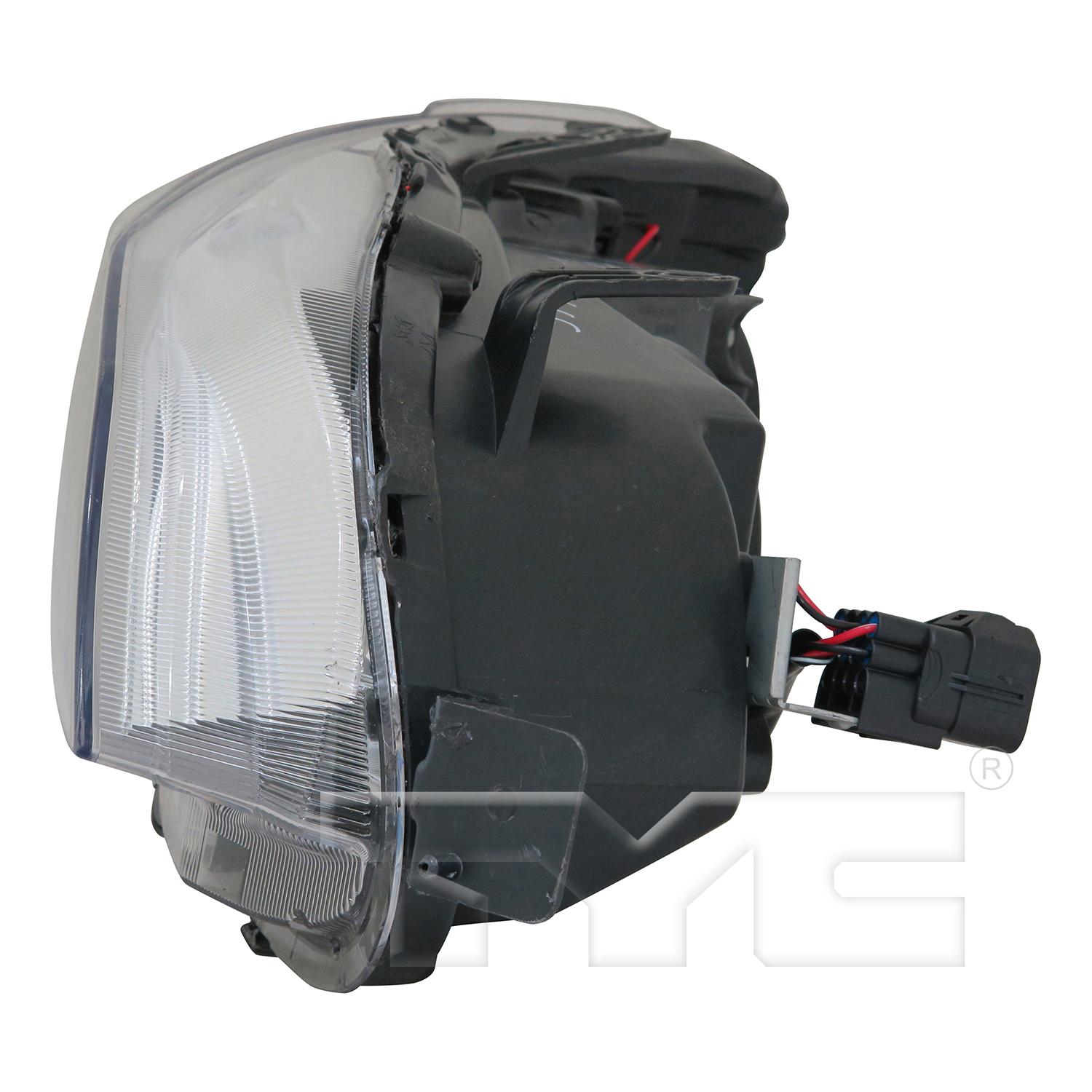 TYC 209613009 Headlight Assembly product image 4 of 6