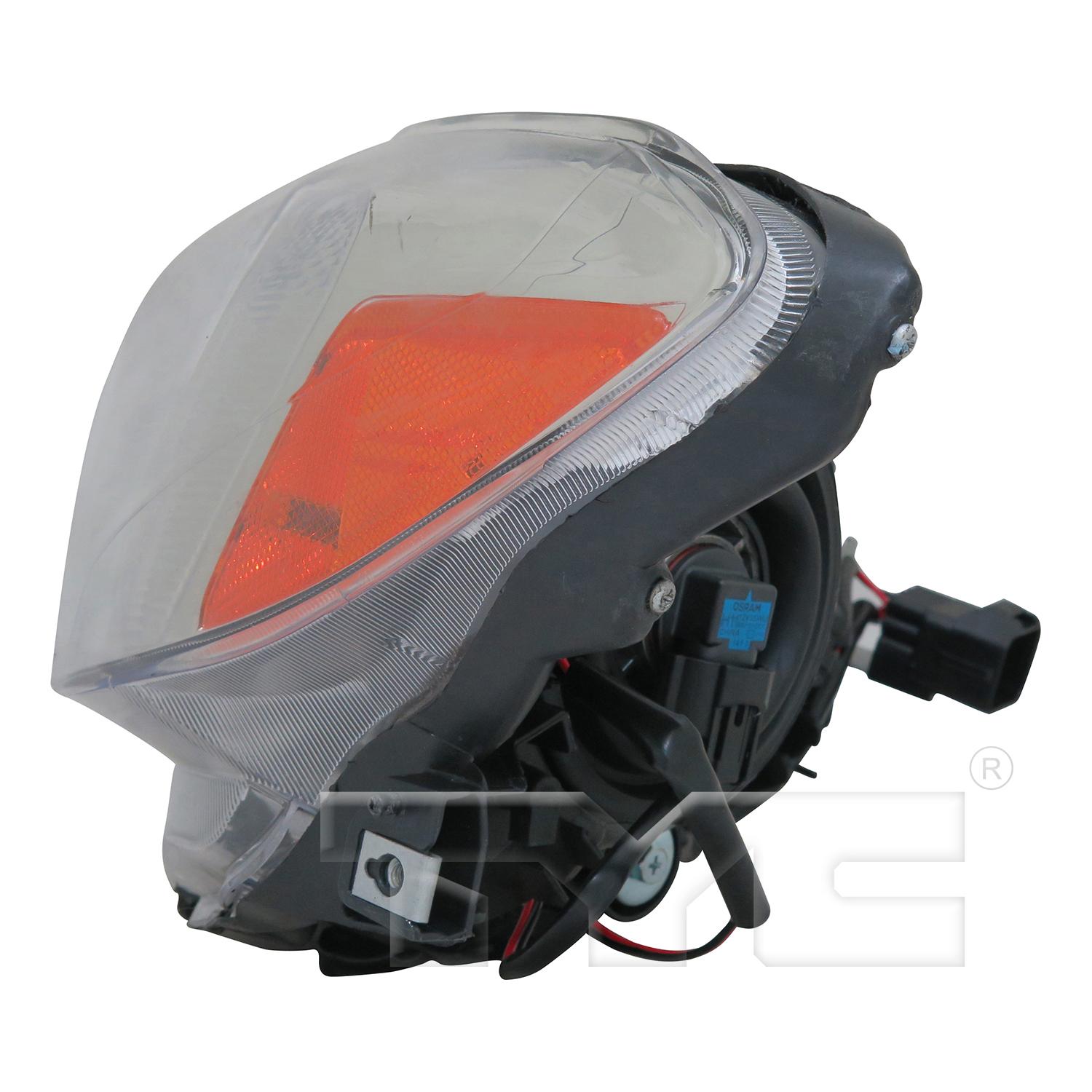 TYC 209614009 Headlight Assembly product image 3 of 6