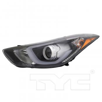 2016 Hyundai Elantra Headlight Assembly Left TYC 20961800 image 1 of 4